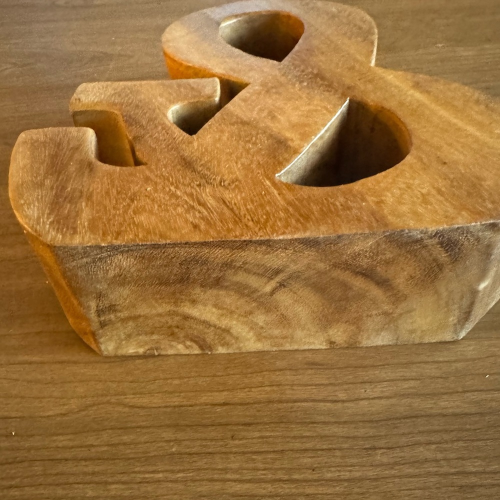 Wooden Ampersand Decor - Picture 11 of 13